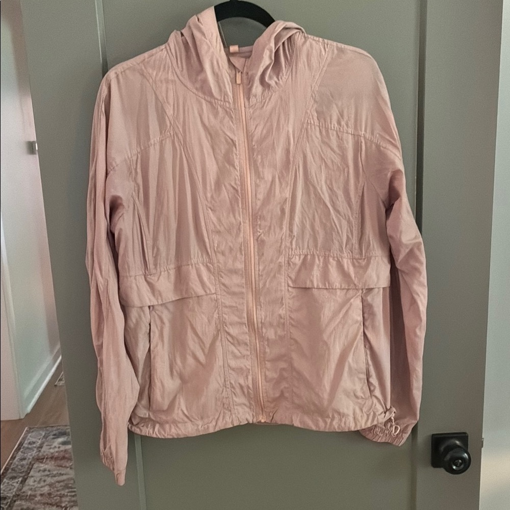 Lululemon Athletica Pink Utility Jacket with Hood